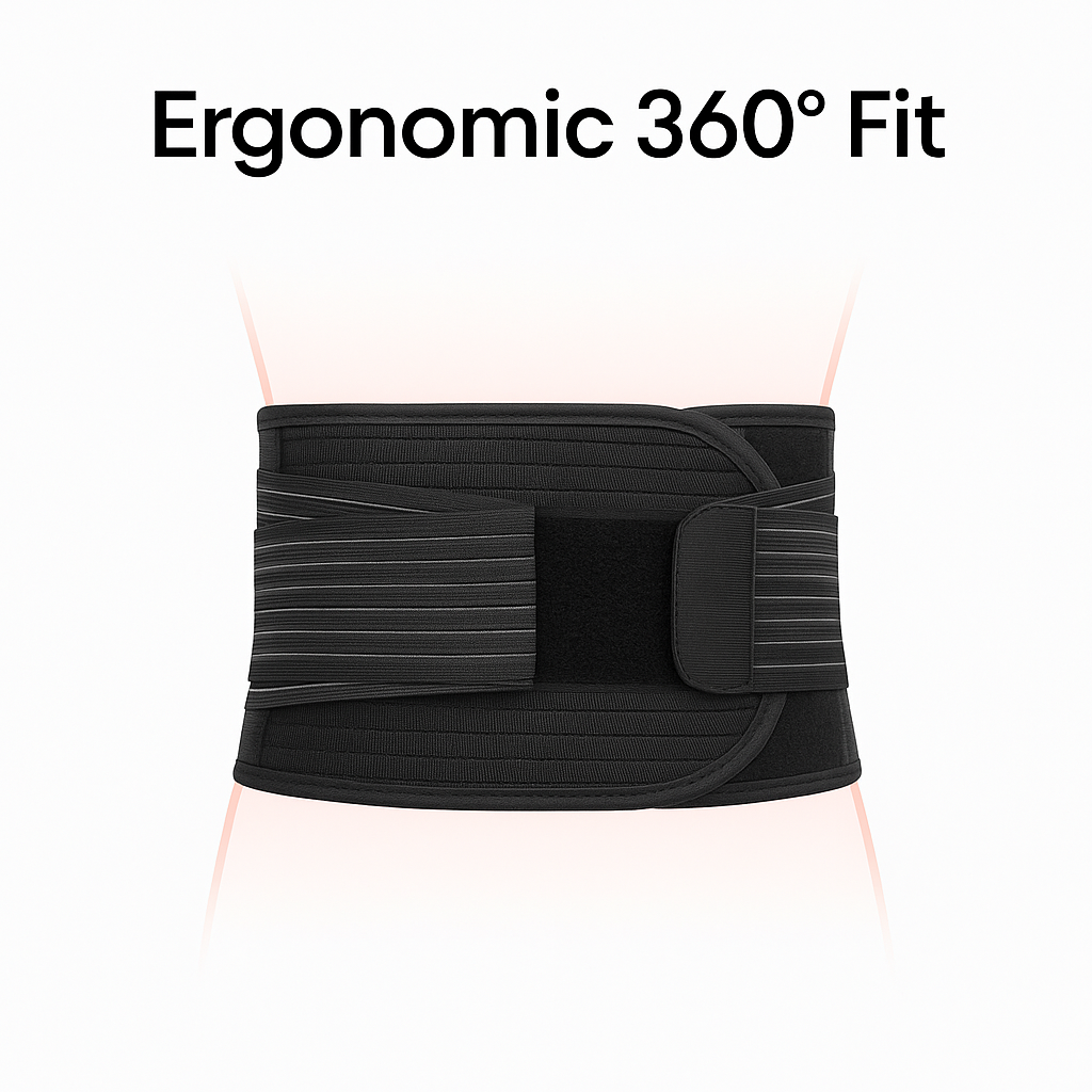 Orthopedic Lumbar Support Belt With Magnets