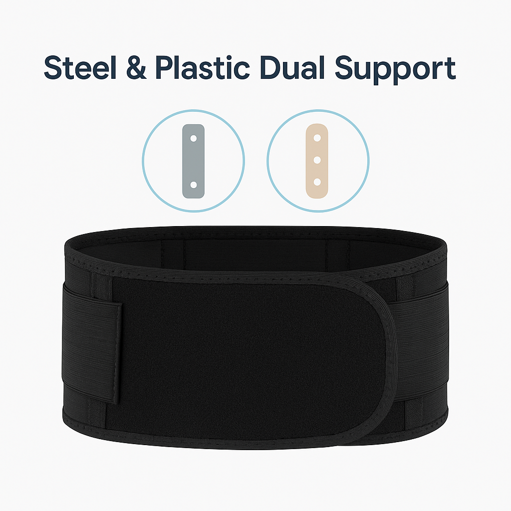 Orthopedic Lumbar Support Belt With Magnets