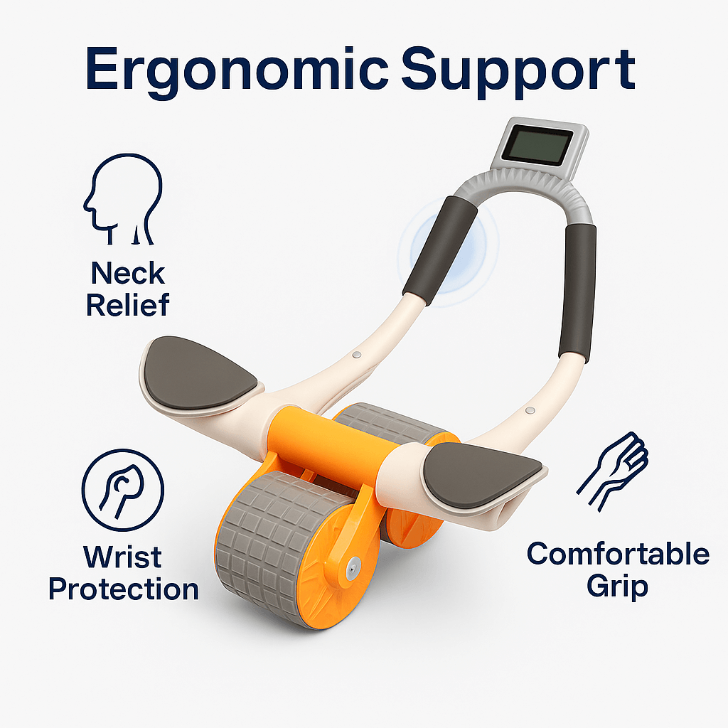 Elbow Support Rebound Abdominal Wheel