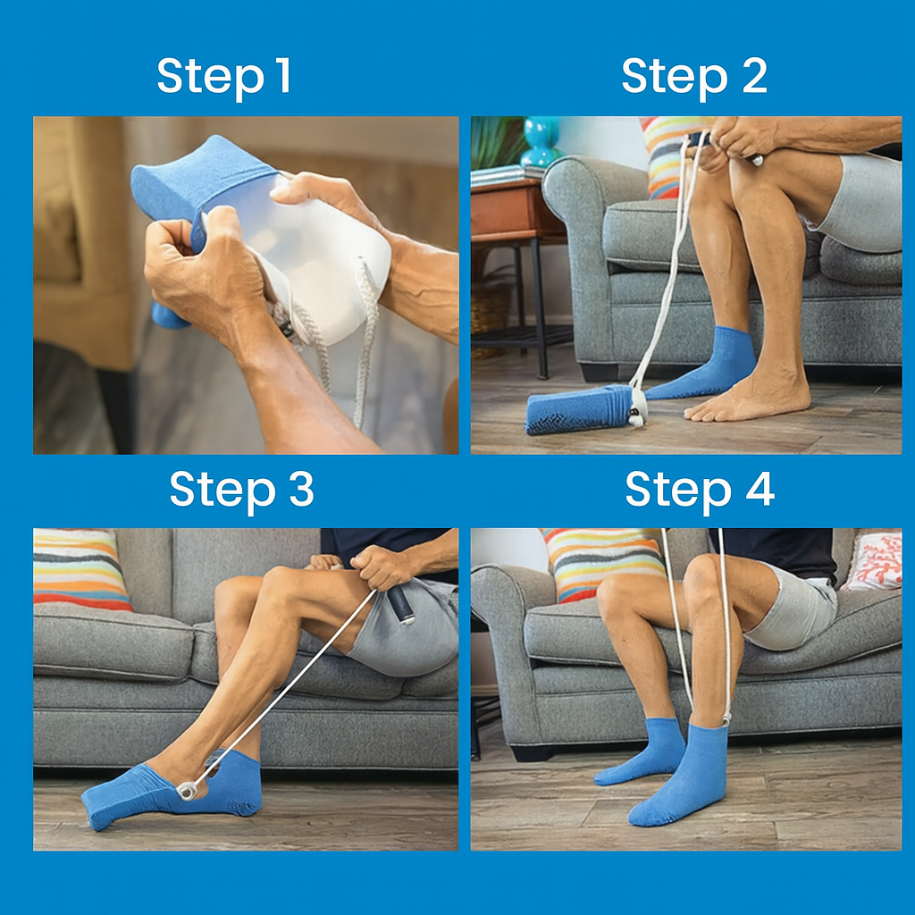 No Bending Sock Aid Kit Sock Helper