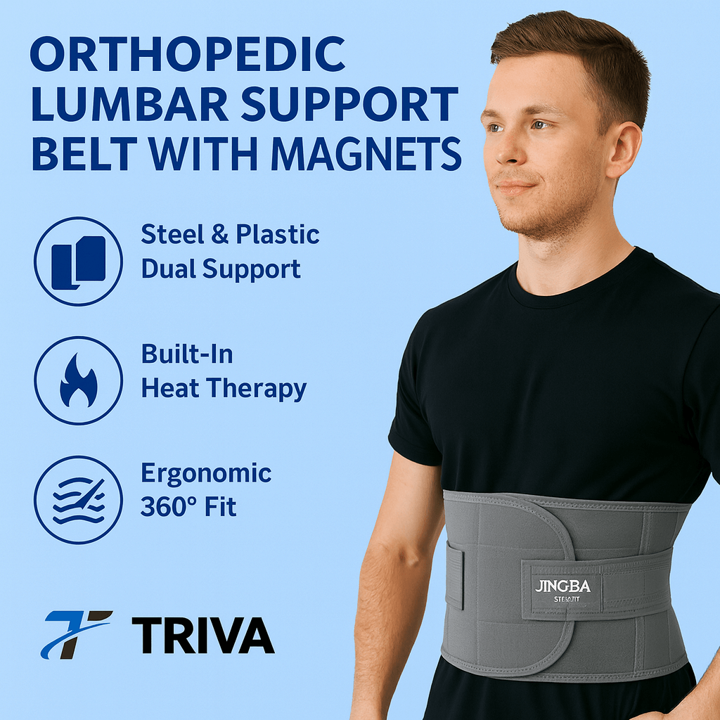Orthopedic Lumbar Support Belt With Magnets