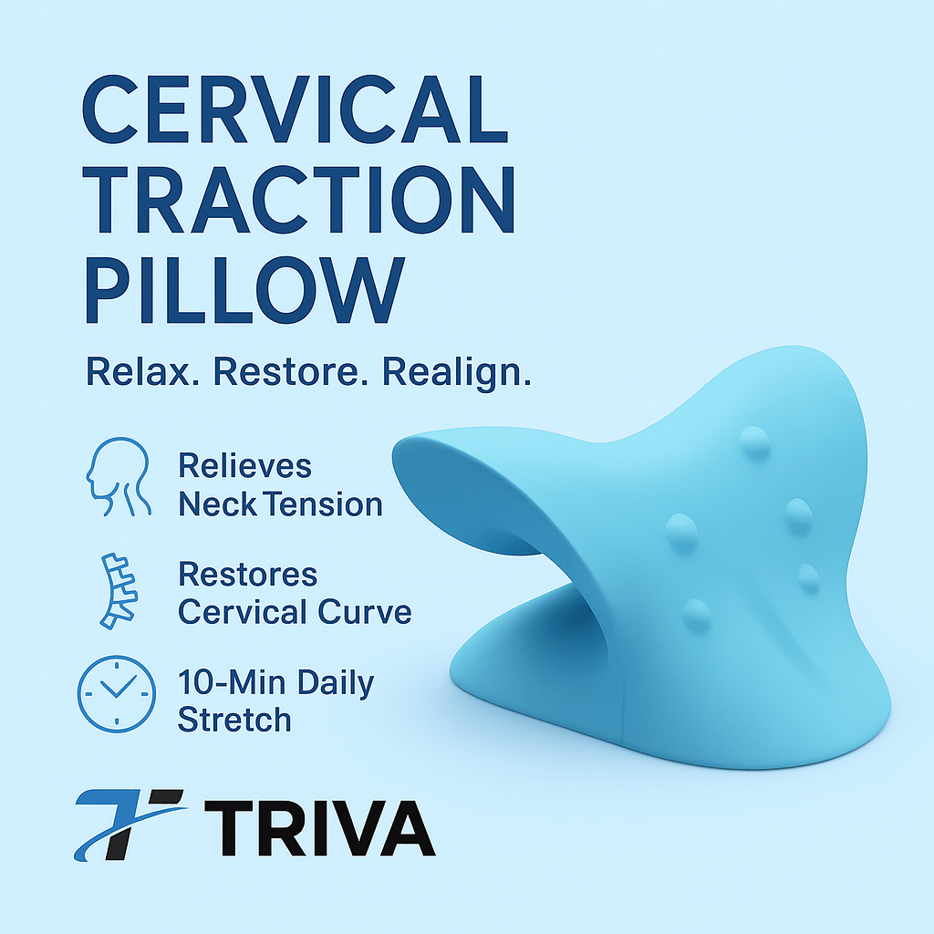 Cervical Neck Traction Pillow