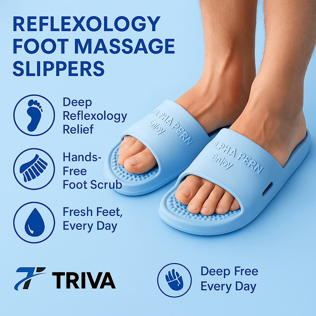 Reflexology Foot Massage Slippers with usp