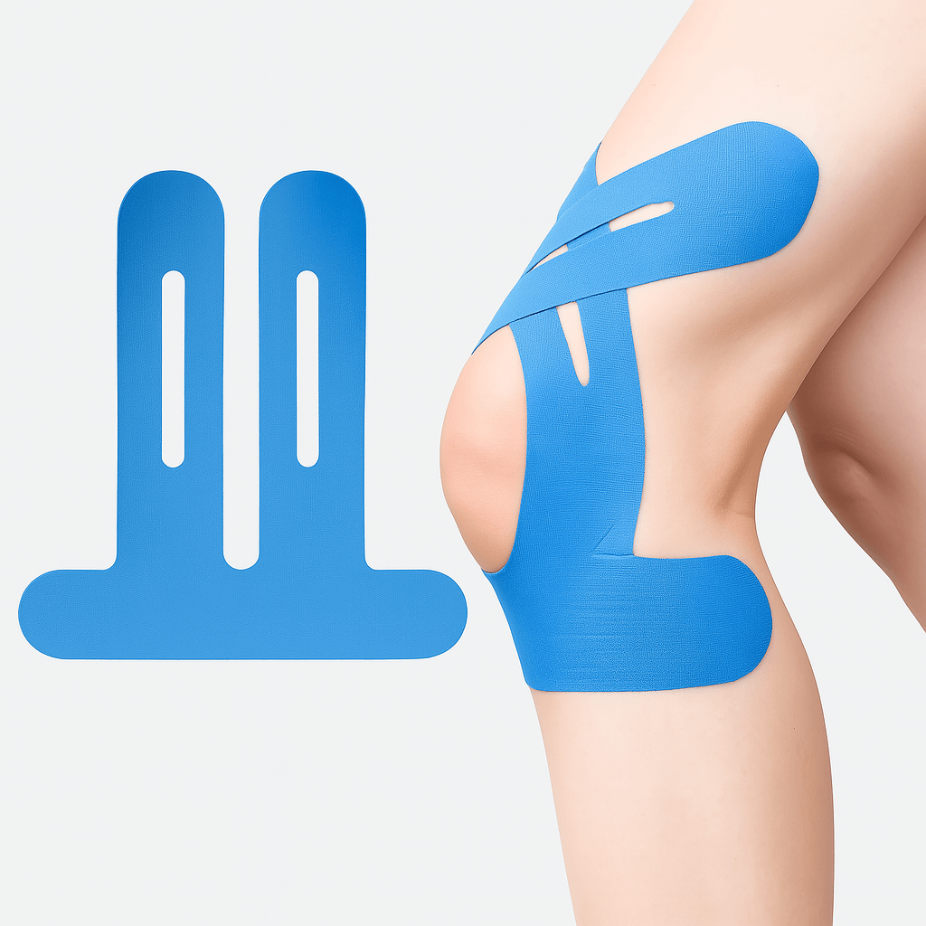 10x Precut Kinesiology Tape For Knees